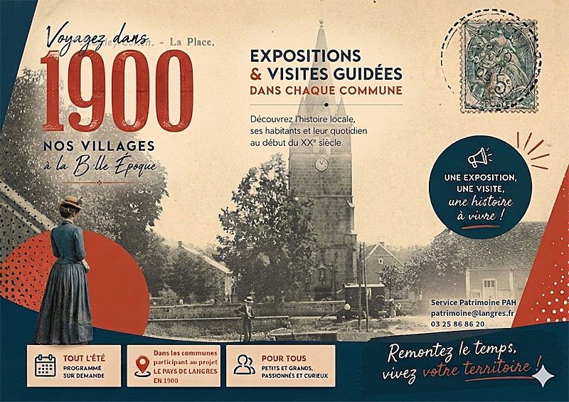 Le Pays de Langres en 1900 : Visites-flash à Heuilley-Cotton