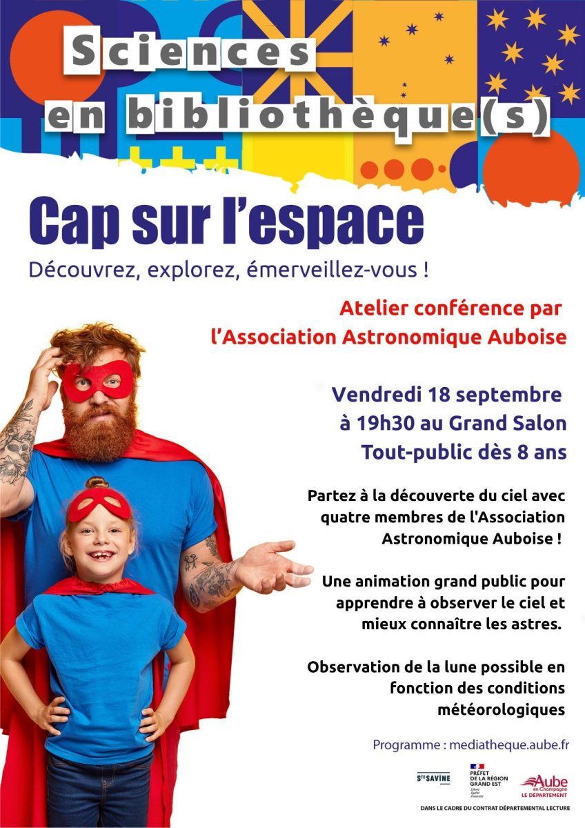 Sciences en bibliothèque(s) : Cap sur l'espace