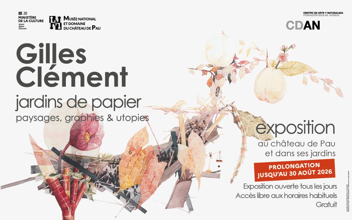 Exposition: Gilles Clément Jardins de papier- Prolongation