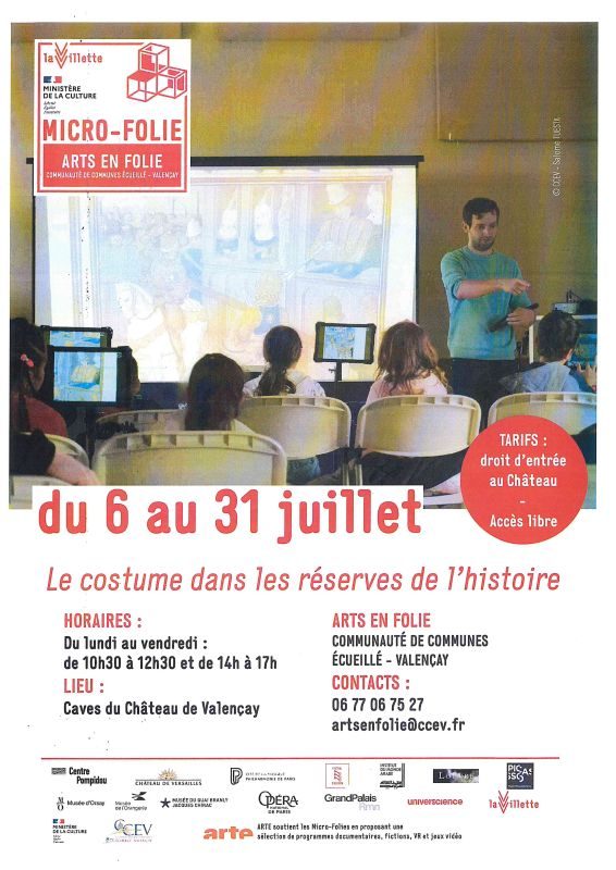 Micro-folie : le costume dans les réserves de l'histoire