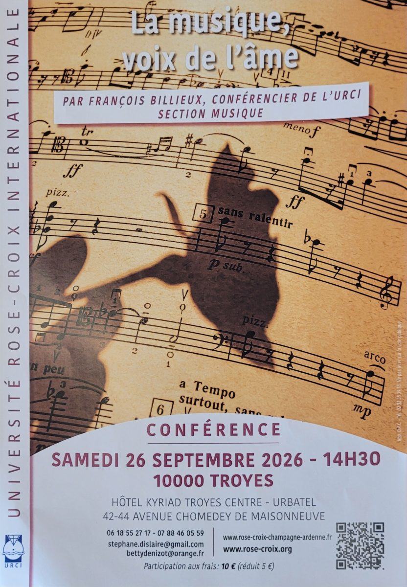 Conférence - La musique, voix de l'âme