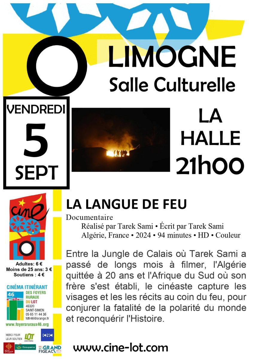 Ciné-Lot : Documentaire La Langue de feu