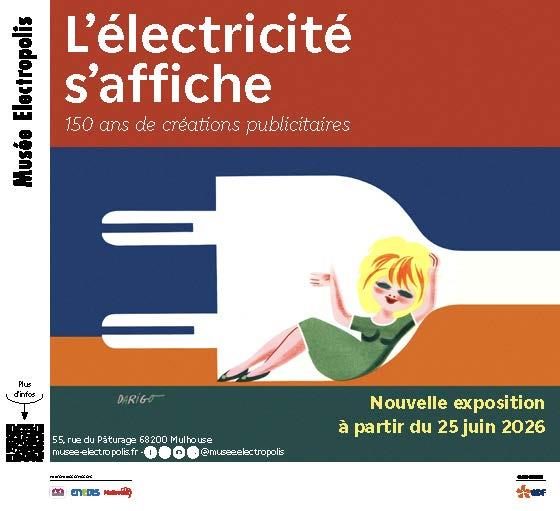 Exposition : L'électricité s'affiche, 150 ans de créations