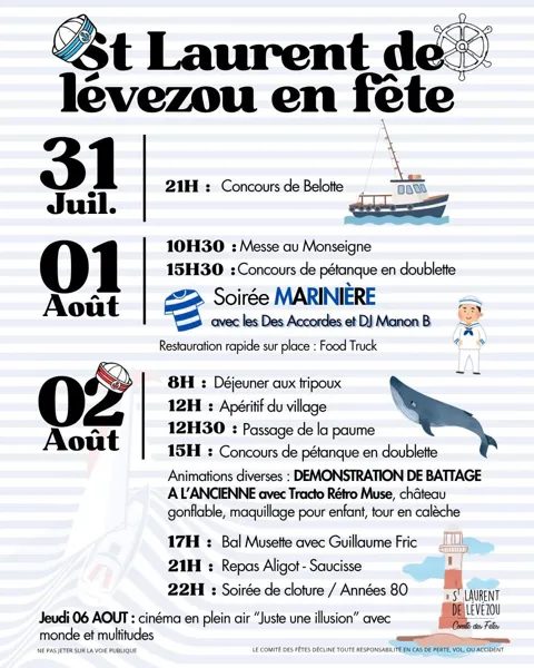 FÊTE VOTIVE St Laurent du Lévézou