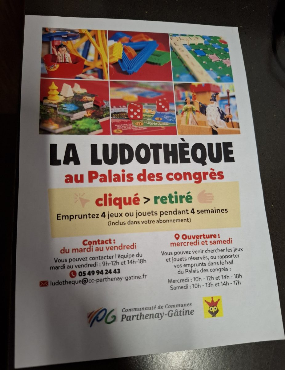 Ludothèque Parthenay