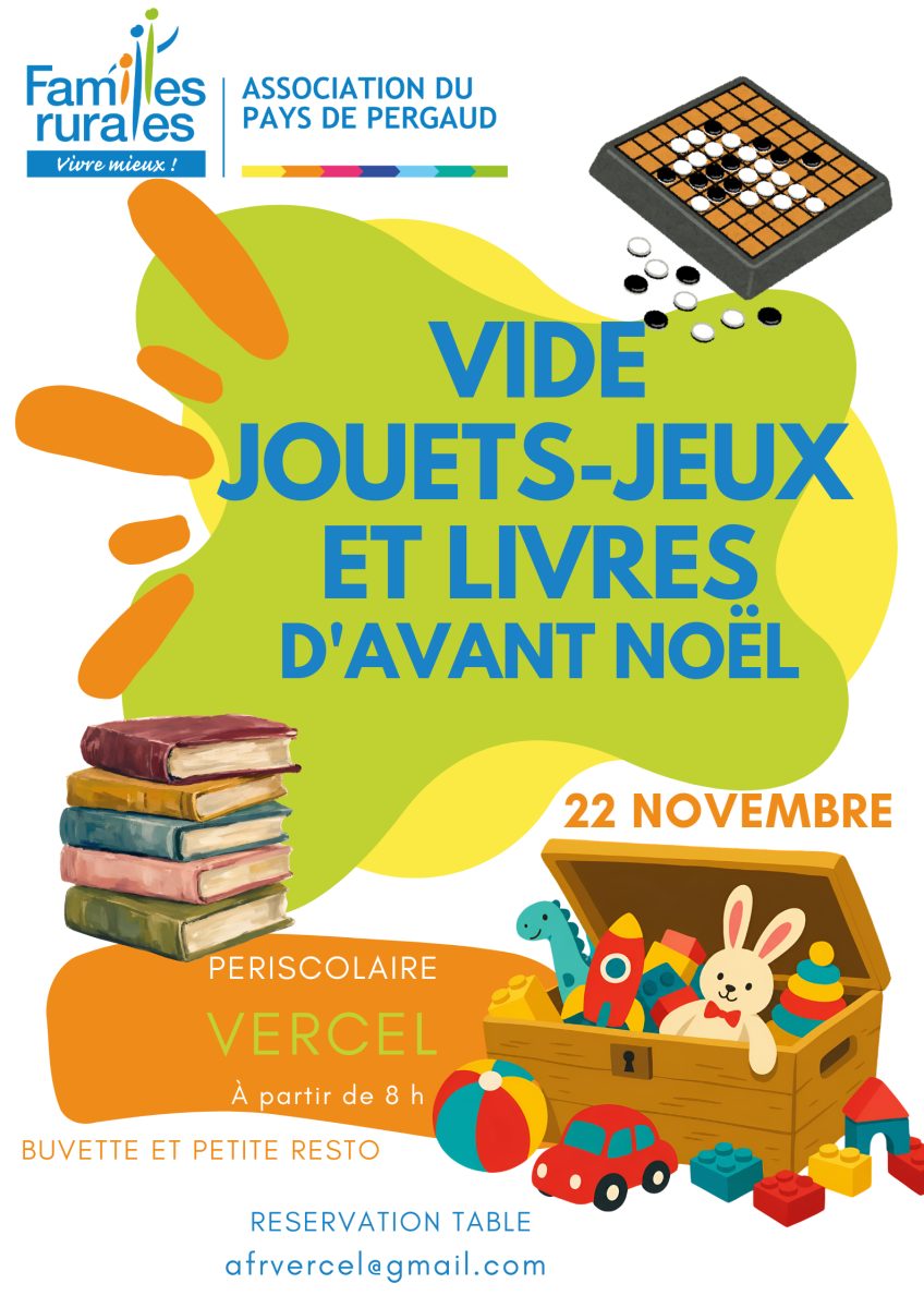 VIDE JEUX- JOUET - LIVRES