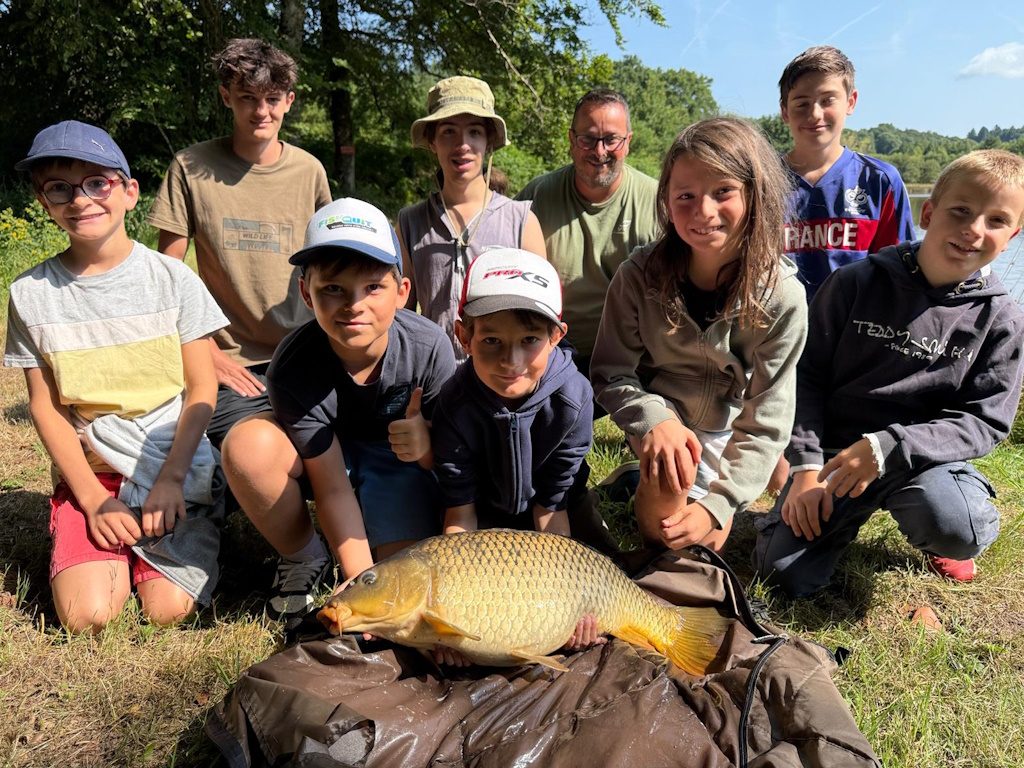 Objectif pêche au lac du Pont à l'Âge - 30 juillet
