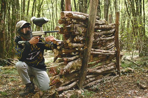 Paint-ball à Laleuf Loisirs