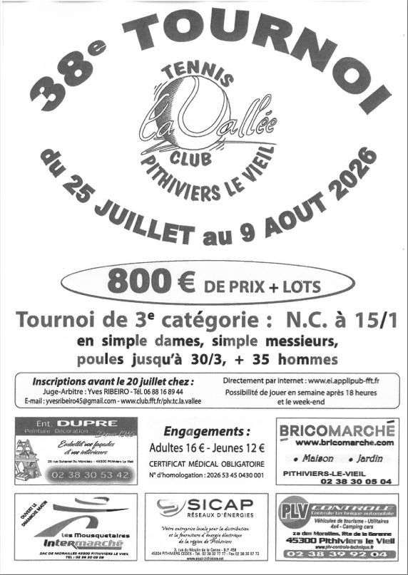 38eme tournoi