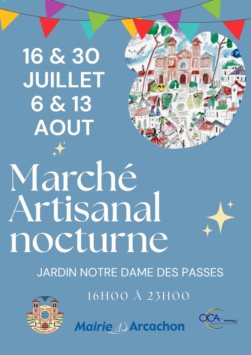 Marché artisanal du Moulleau