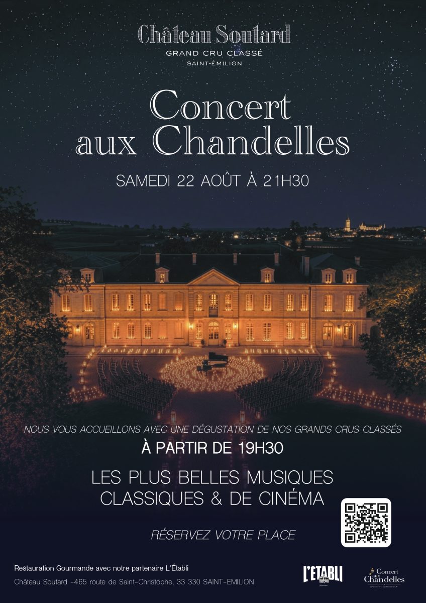 Concert aux Chandelles Château Soutard