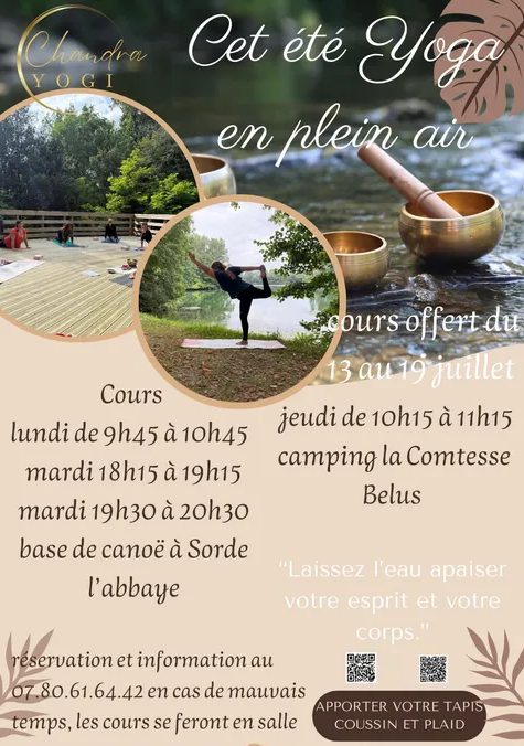 Yoga en plein air