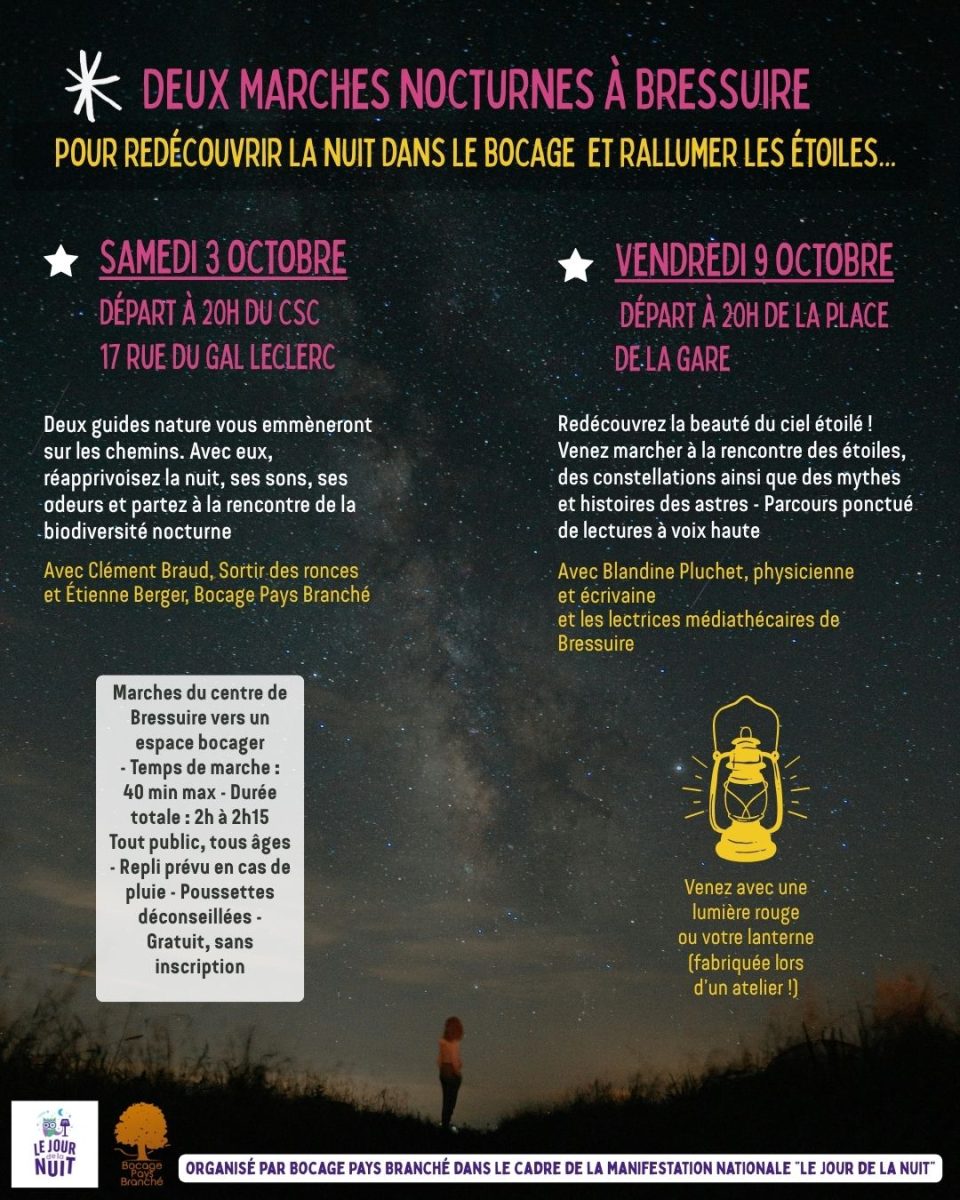 Le Bocage Etoilé - Marche nocturne aux lanternes