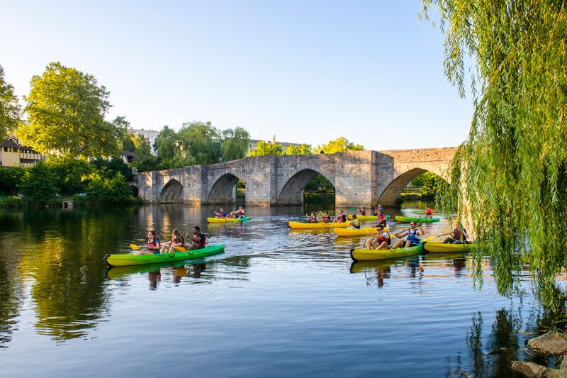 Visite guidée en canoë, Limoges au fil de l'eau