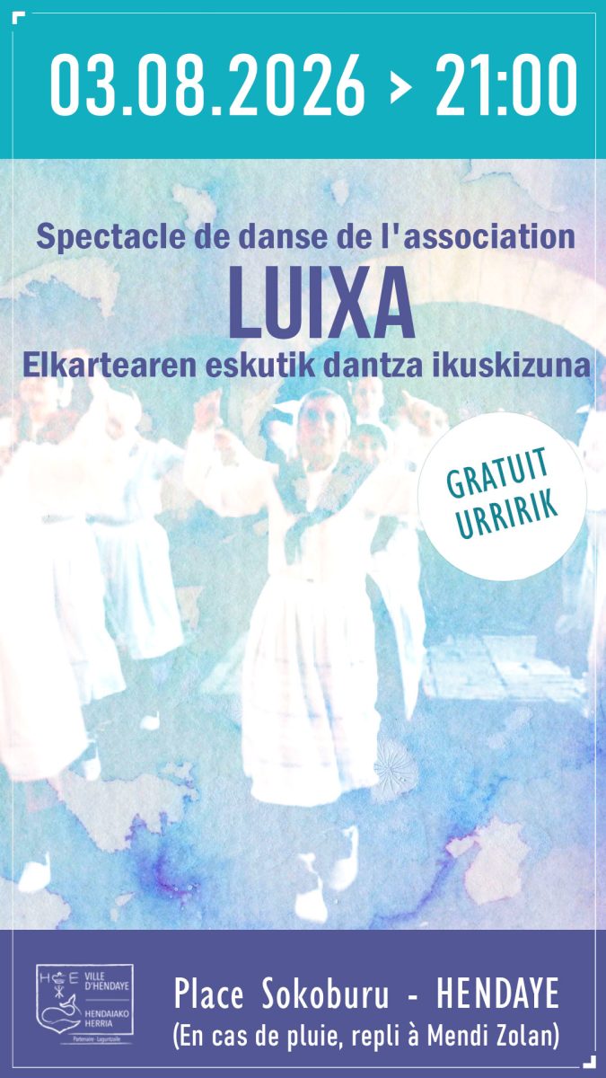 Spectacle de danses basques avec Luixa