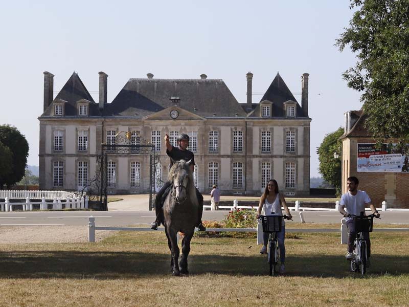 Location de vélos à assistance électrique et golfettes au Haras du Pin