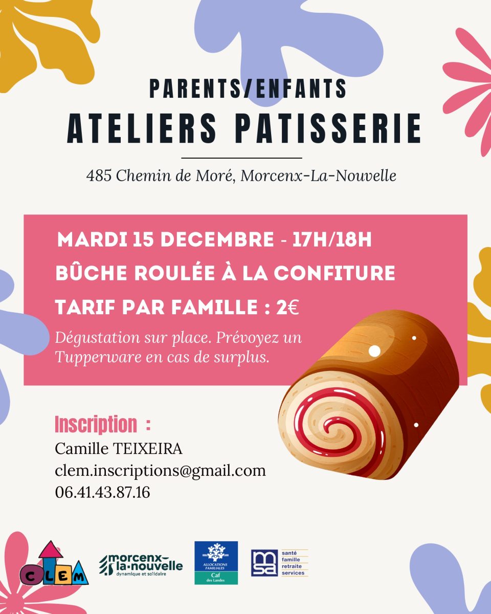 Ateliers patisserie Parents/Enfants - Clem