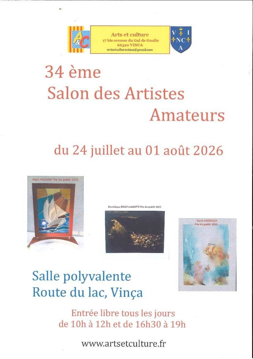 34ÈME SALON DES ARTISTES AMATEURS