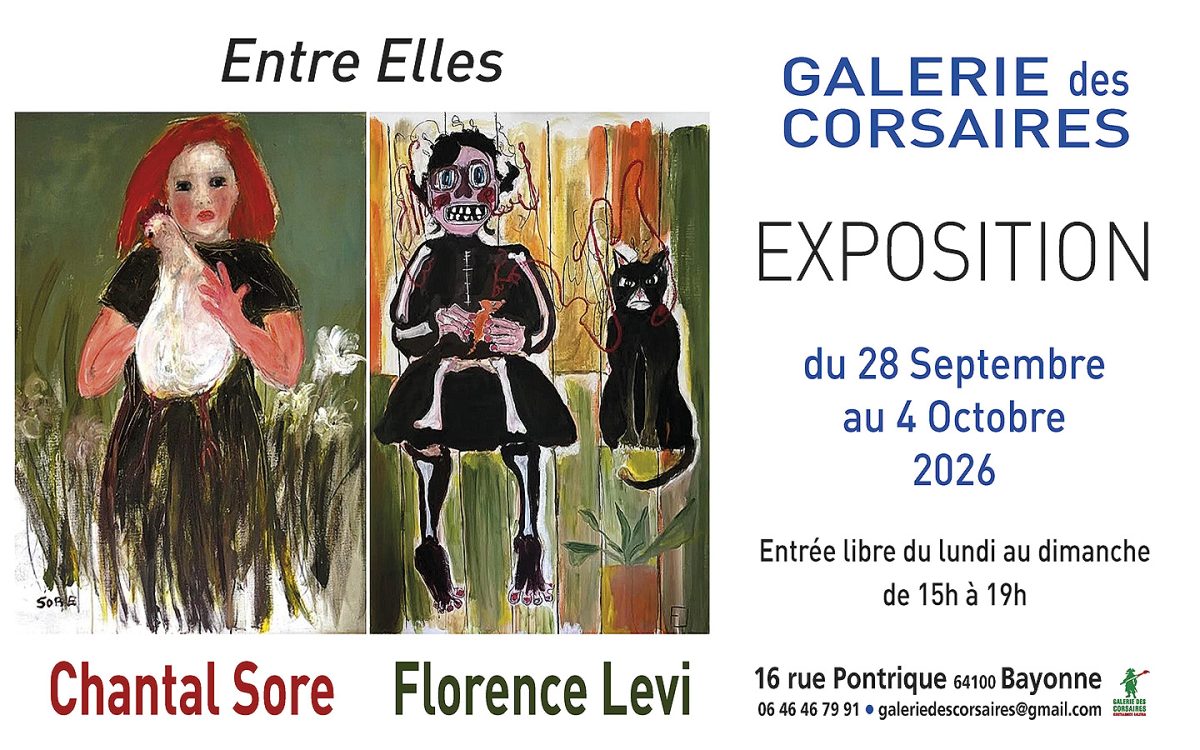 Entre elles, peintures de Chantal Sore et Florence Levi