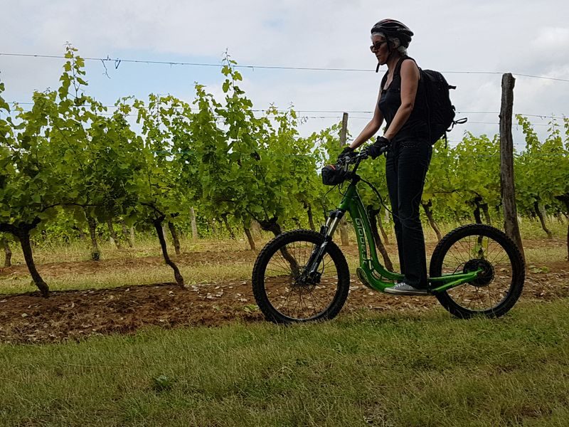 Eté actif | Trottinette électrique tout-terrain | Lac de Gurson