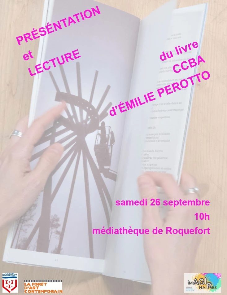 Présentation & Lecture du livre "CCBA" d'Émilie PEROTTO