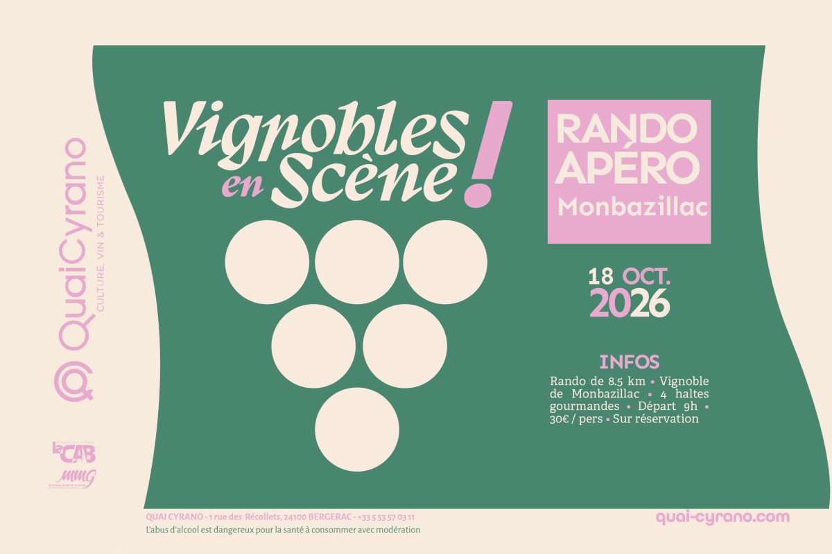 Vignobles en Scène : Rando apéro dans le vignoble de Monbazillac