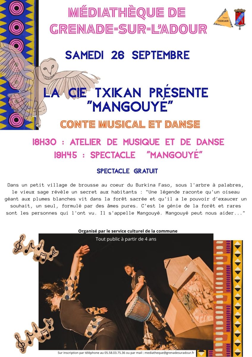 Conte musical et danse   "Mangouyé"
