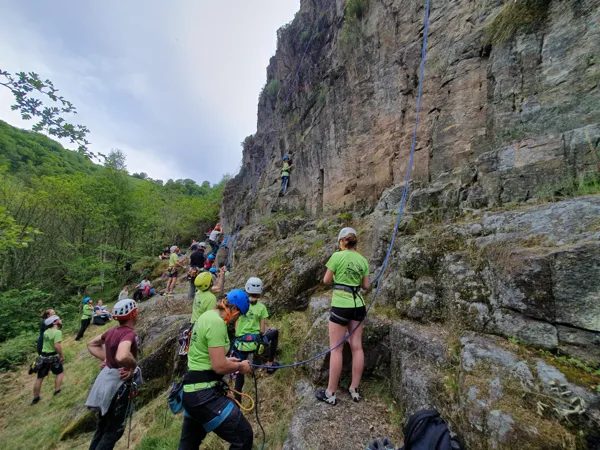 Animations sportives en Viadène : escalade