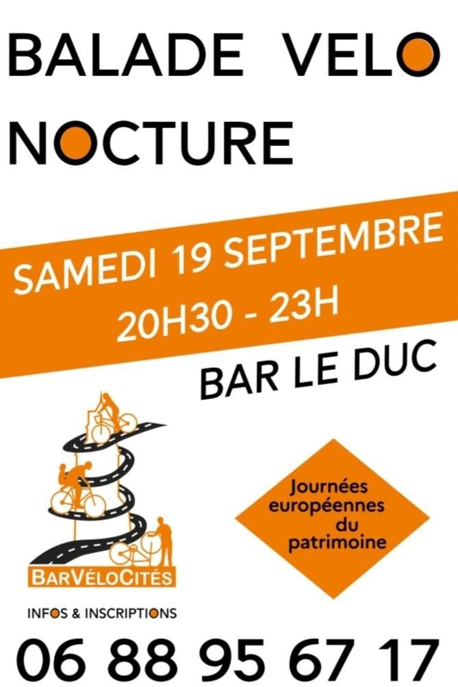 JEP - Balade nocturne à vélo