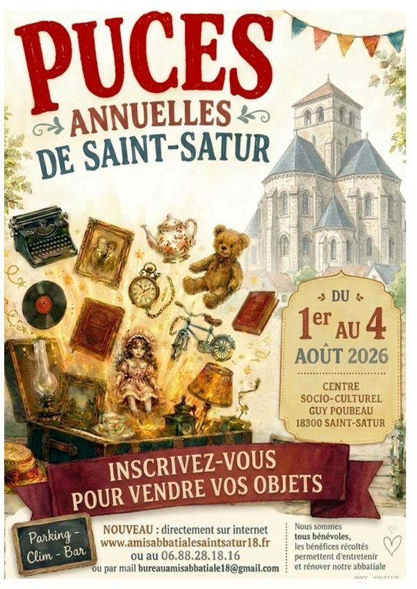 Dépôt - vente puces 2026