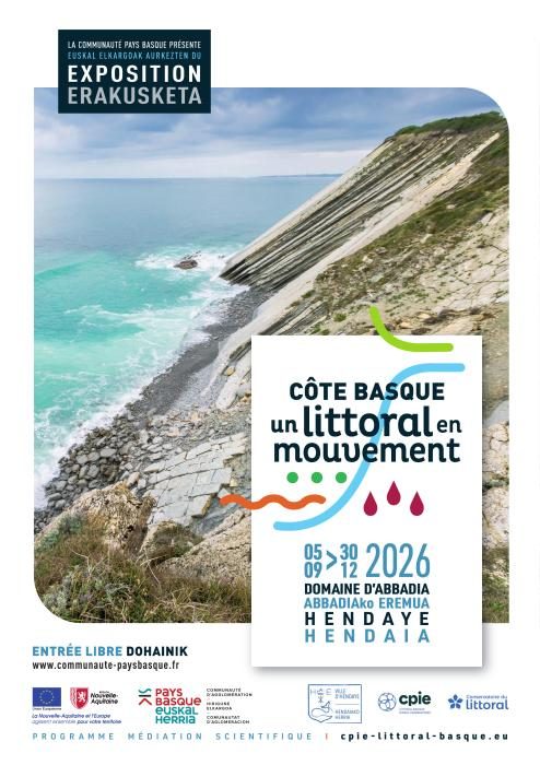 Visite commentée de l'exposition "Côte basque, un littoral en mouvement"
