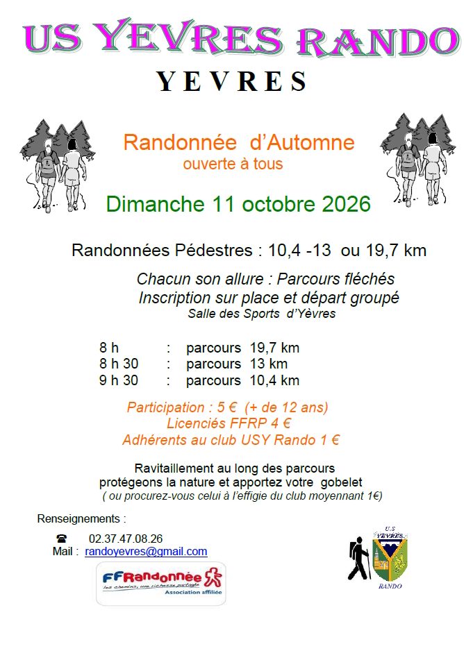 Randonnée d'automne