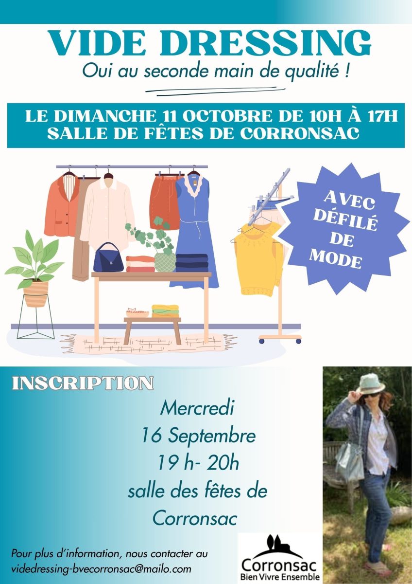 VIDE-DRESSING ET DÉFILÉ DE MODE À CORRONSAC