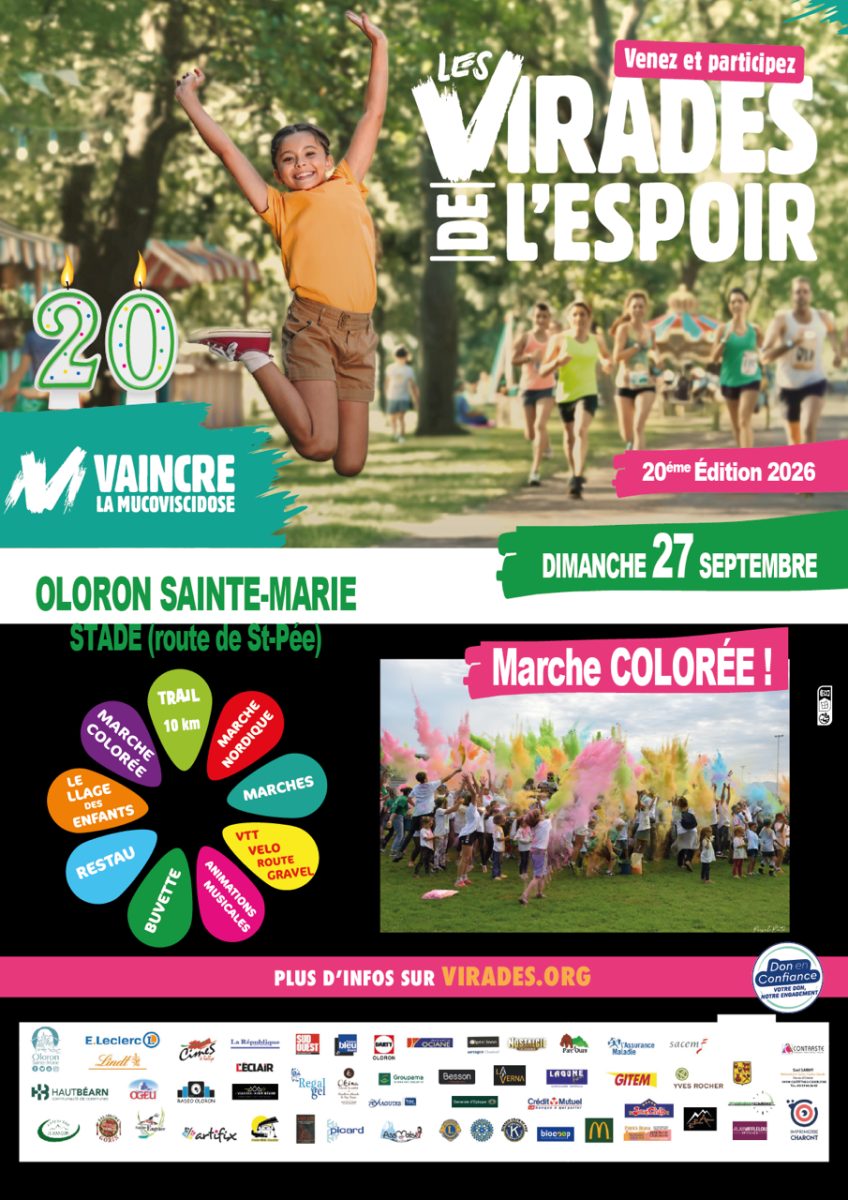 Les virades de l'espoir - 20e édition