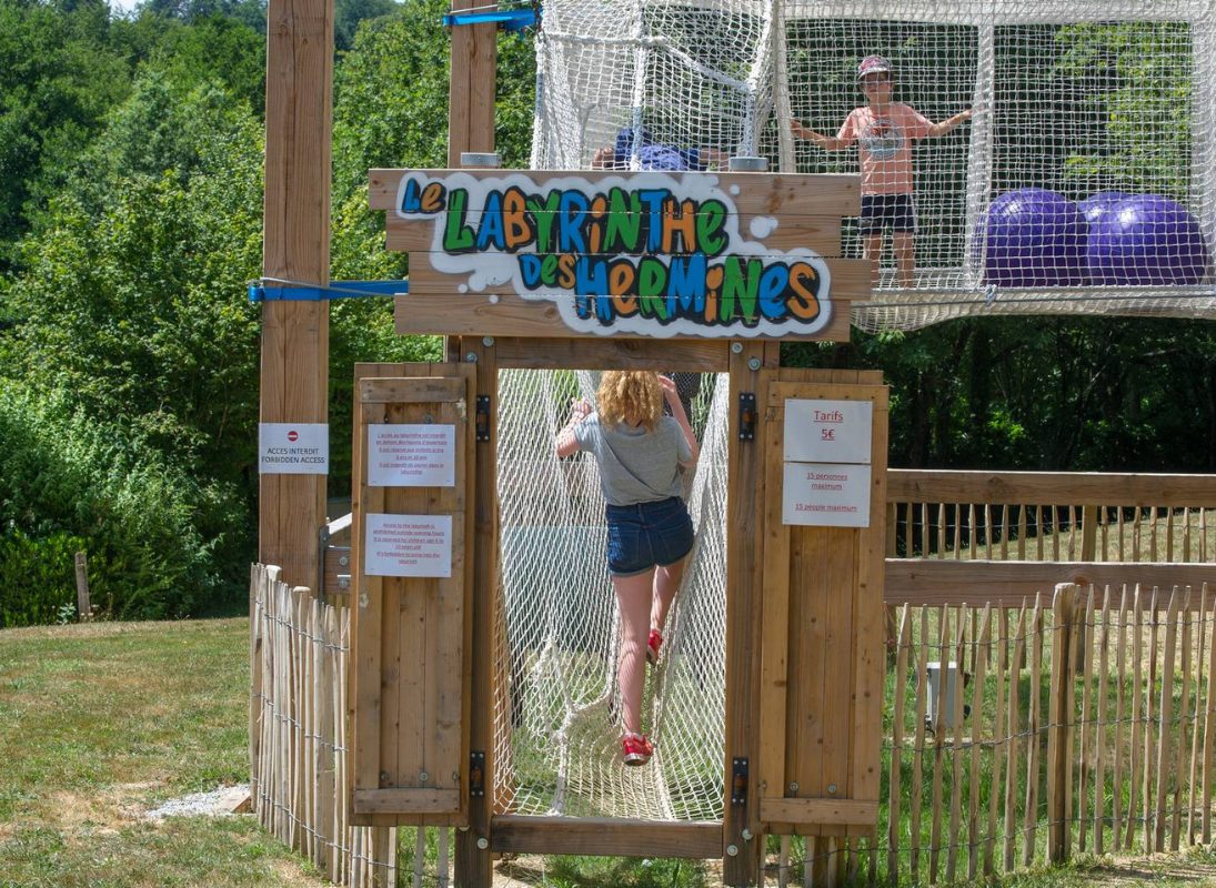 Labyrinthe des Hermines - Espace Hermeline