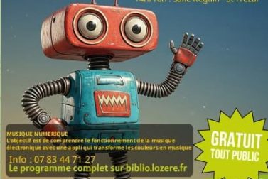 ITINÉRANCE NUMÉRIQUE ATELIER MUSIQUE ÉLECTRONIQUE