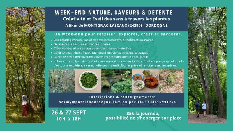 Week-end nature, saveurs et détente