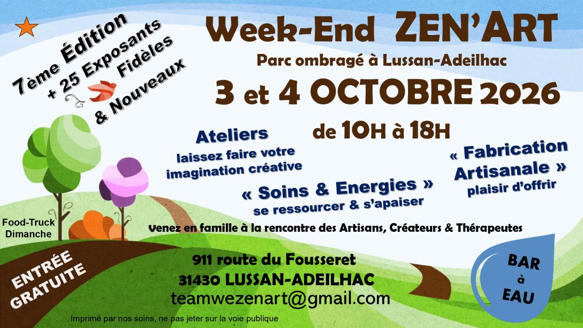 WEEK-END ZEN'ART