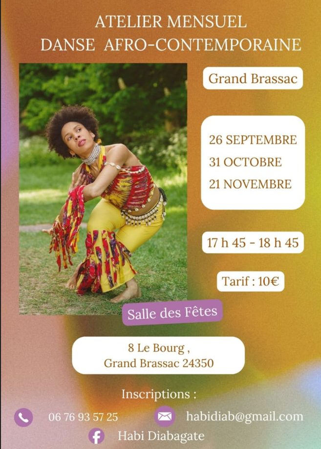 Atelier de danses afro-contemporaine