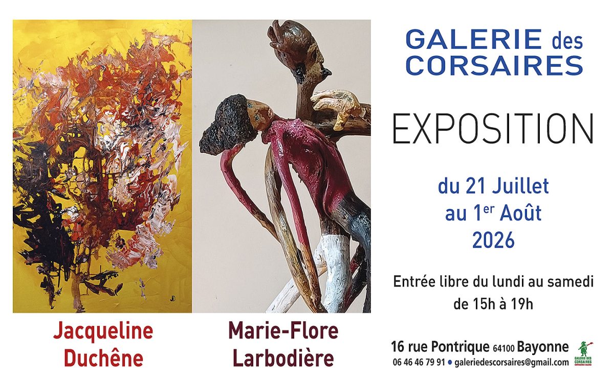Exposition Jacqueline Duchêne et Marie-Flore Larbodière