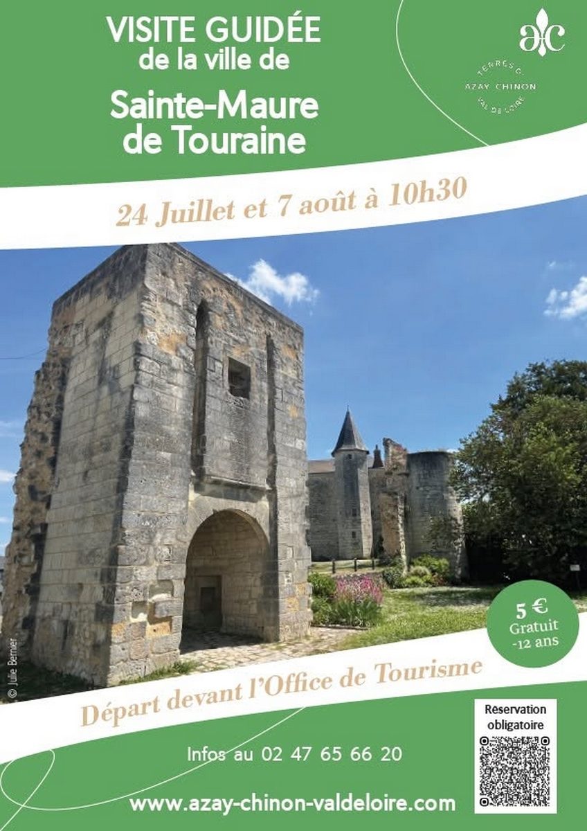 Visite guidée de Sainte-Maure de Touraine