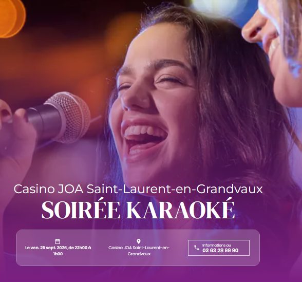 Karaoké au Casino JOA