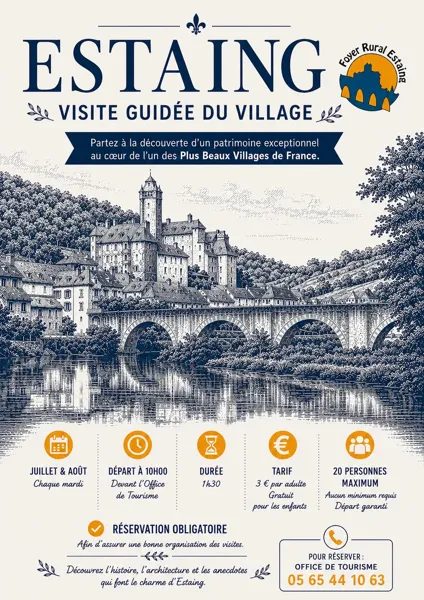 Visite guidée d'Estaing