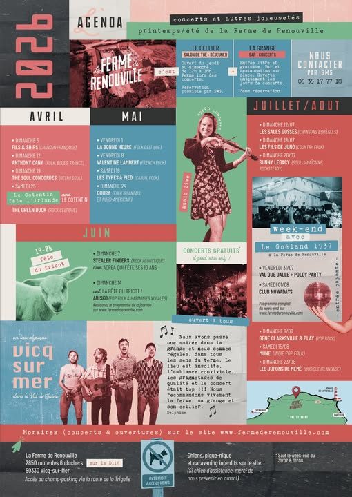 Concert dans la grange : Les Jupons de Mémé (musique irlandaise)