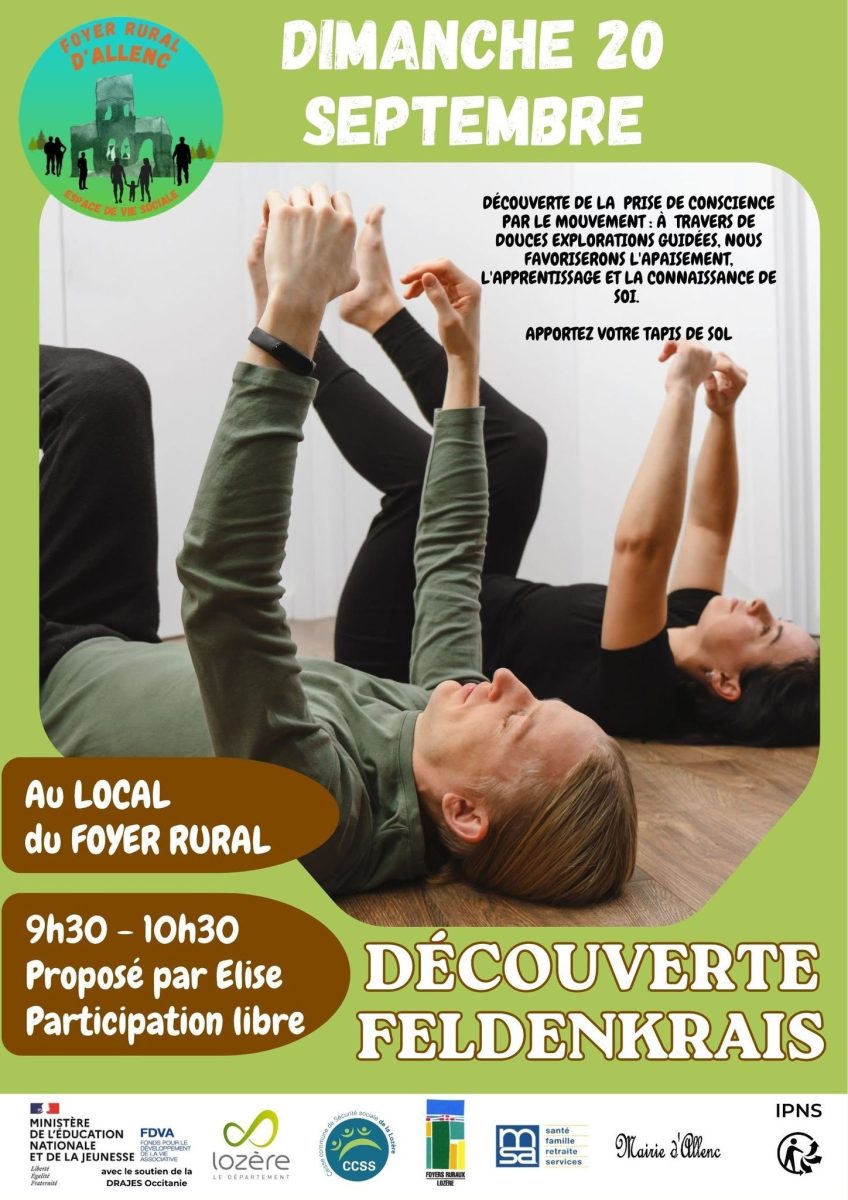 DÉCOUVERTE FELDENKRAIS