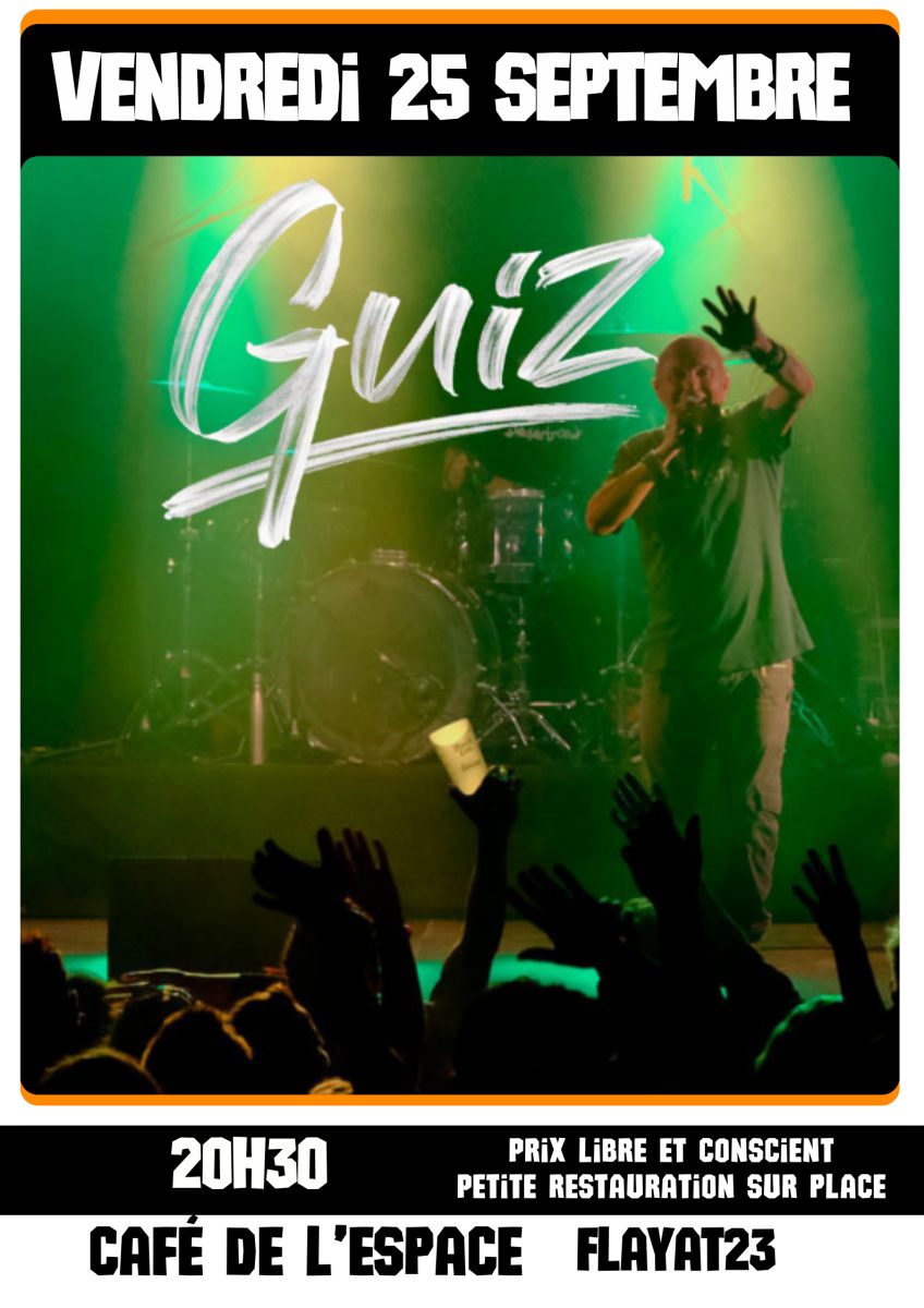 Concert de GUIZ + JININ
