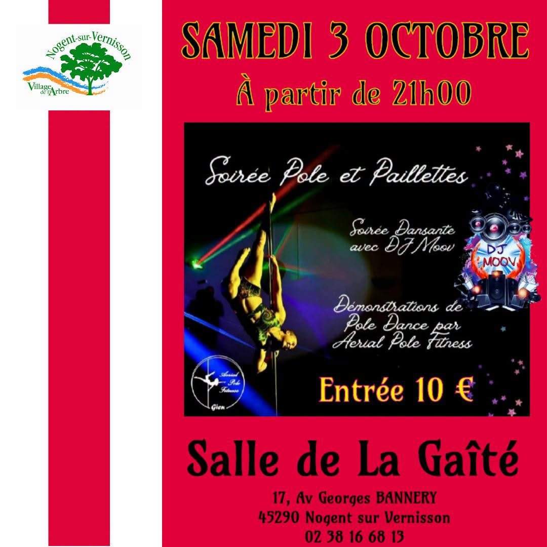 Soirée pole dance et paillettes
