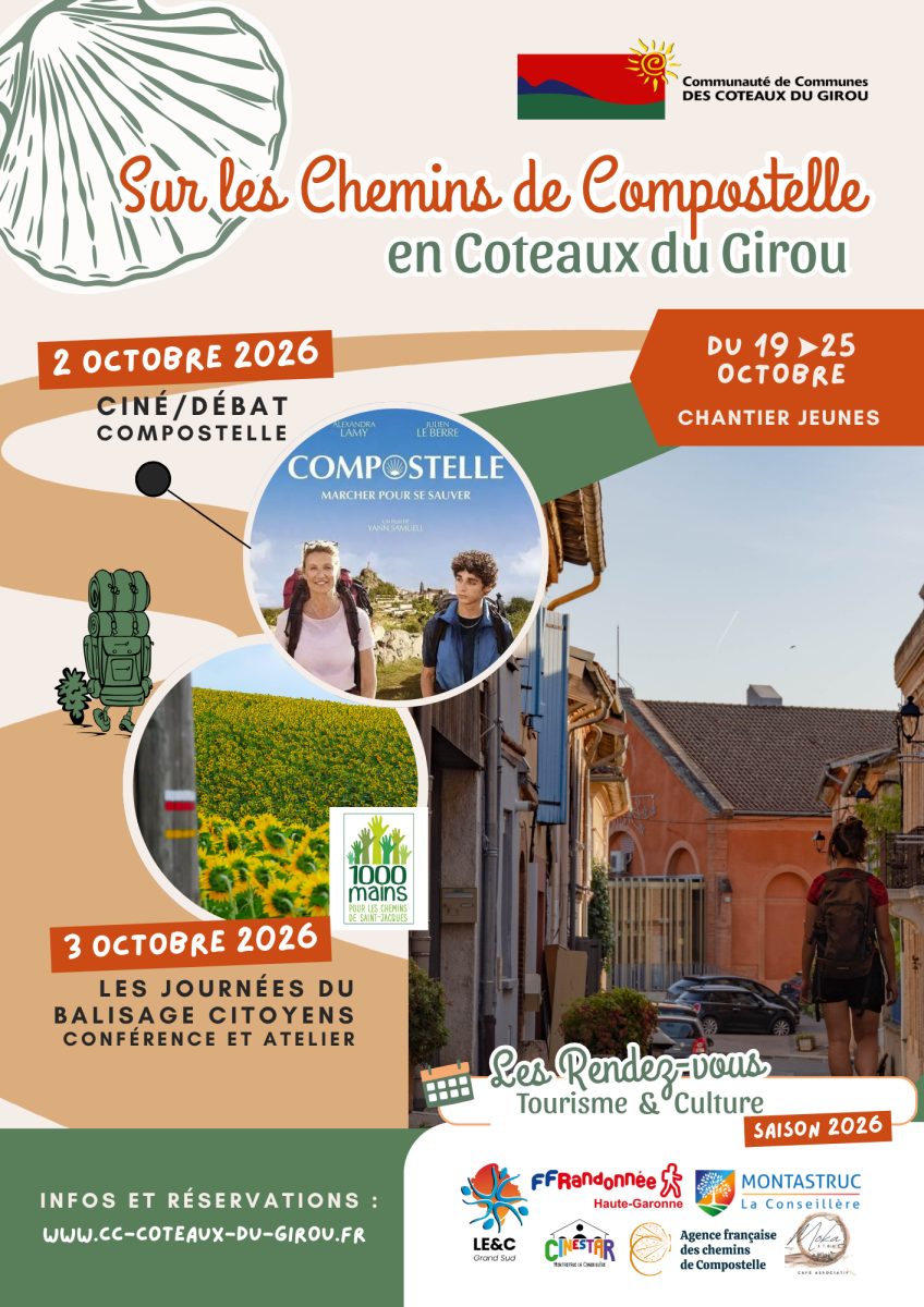 ENSEMBLE, BALISONS LE CHEMIN DE COMPOSTELLE