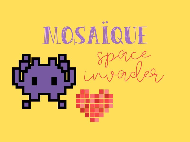 Mosaïque Space Invader