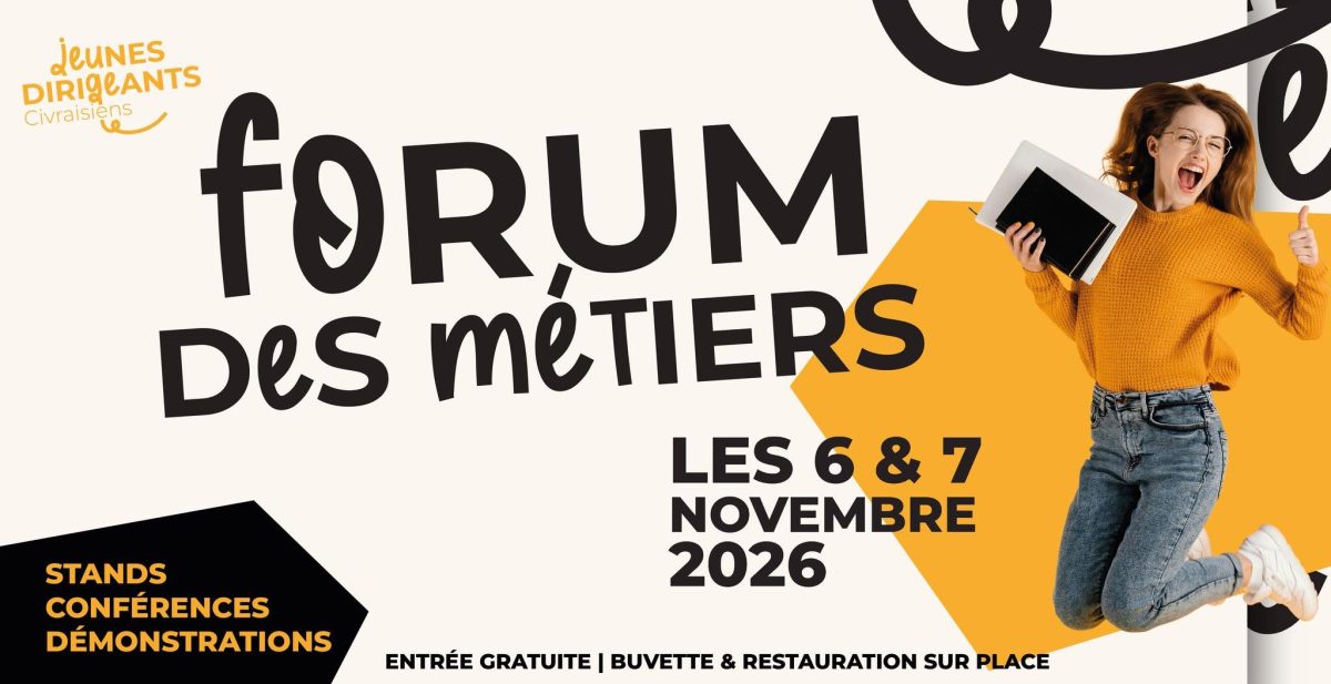Forum des Métiers de l'association des Jeunes Dirigeants du Civraisien en Poitou
